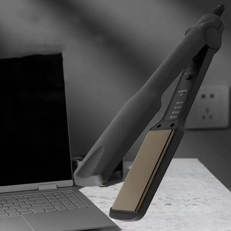 Hair Styler Electric Corrugation Wave Styling Professional Hair Straightener Curler Crimper Ceramic Corrugated Curling Iron