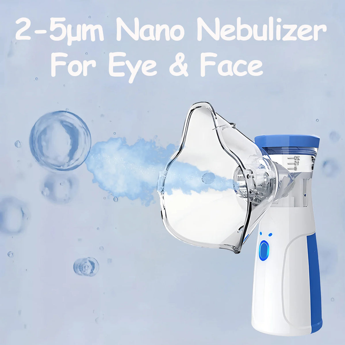Facial Steamer Nano Ionic Hot Mist Face Steamer Home Sauna SPA Face Humidifier Atomizer for Women Men Moisturizing Unclogs Pores