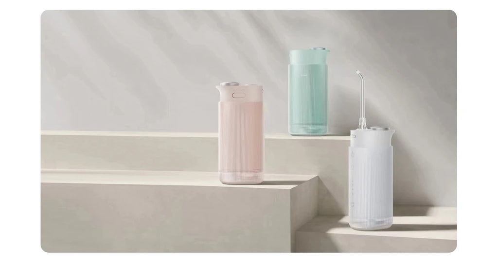 XIAOMI MIJIA F400 Portable Oral Irrigator with 4 Modes 200mL Water Tank 1700 Pulses/M Water Spray Retractable Flosser Pick Jet