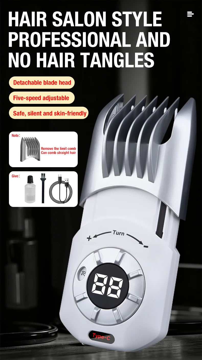 Hair Clipper, Electric Push Clipper, Household, Children's, Adult Style, Electric Push, Electric Shaver Hair Salon