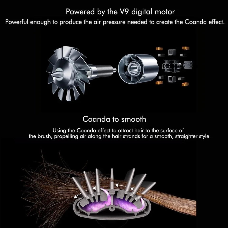 6 In 1 Hair Styler New Curl Hair Dryer For Hair 6 in 1 Hair Styler With Curling Barrel Hot Air Brush Styling Tool MultiStyler