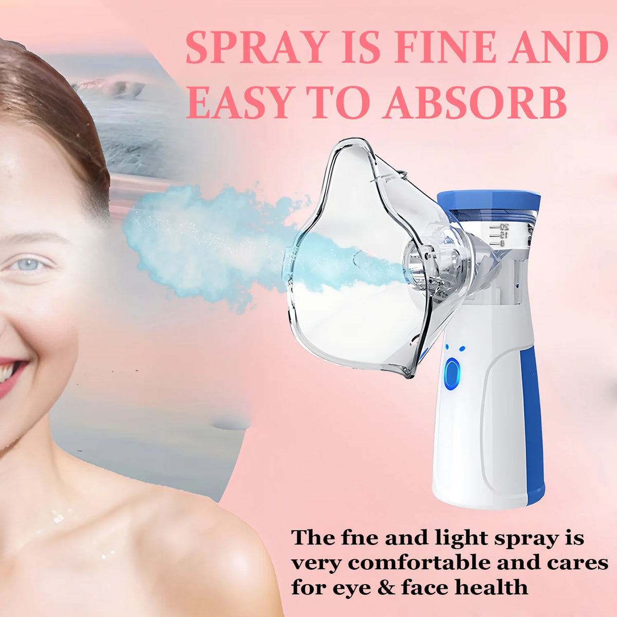 Facial Steamer Nano Ionic Hot Mist Face Steamer Home Sauna SPA Face Humidifier Atomizer for Women Men Moisturizing Unclogs Pores