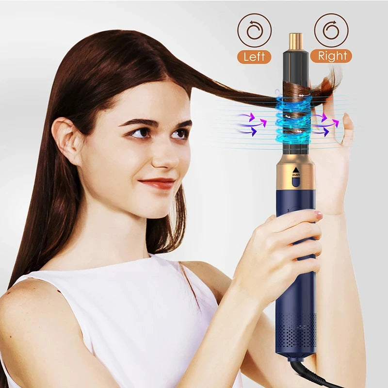 5 In 1 Multi Styler New Design Hair Dryer for Hair 5 in 1 Styler with Curling Barrel Hot Air Brush Styling Tool MultiStyler