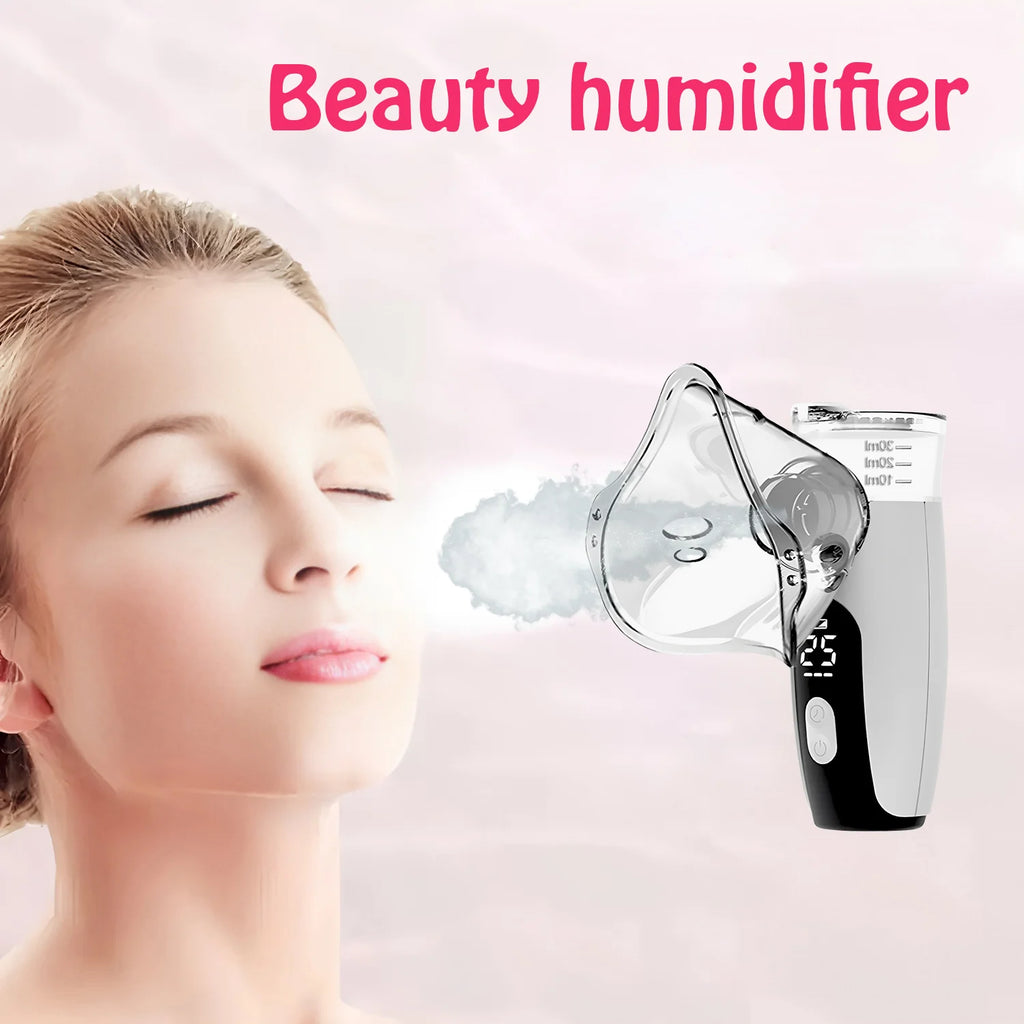 Portable Mini Facial Steamer Face Skin Care Nano Mist Sprayer Vaporizer Beauty Water Spa Nebulizer Humidifier