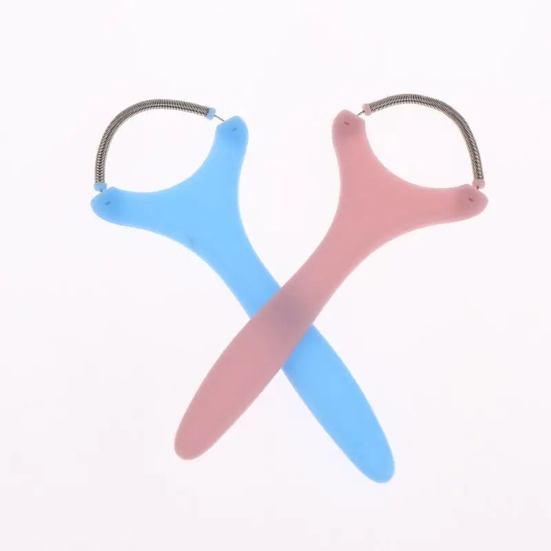 Facial Hair Remover Manual Spring Design Portable Lightweight Face Hair Removal Tool Longer Lasting Soft Skin Threading Epilator