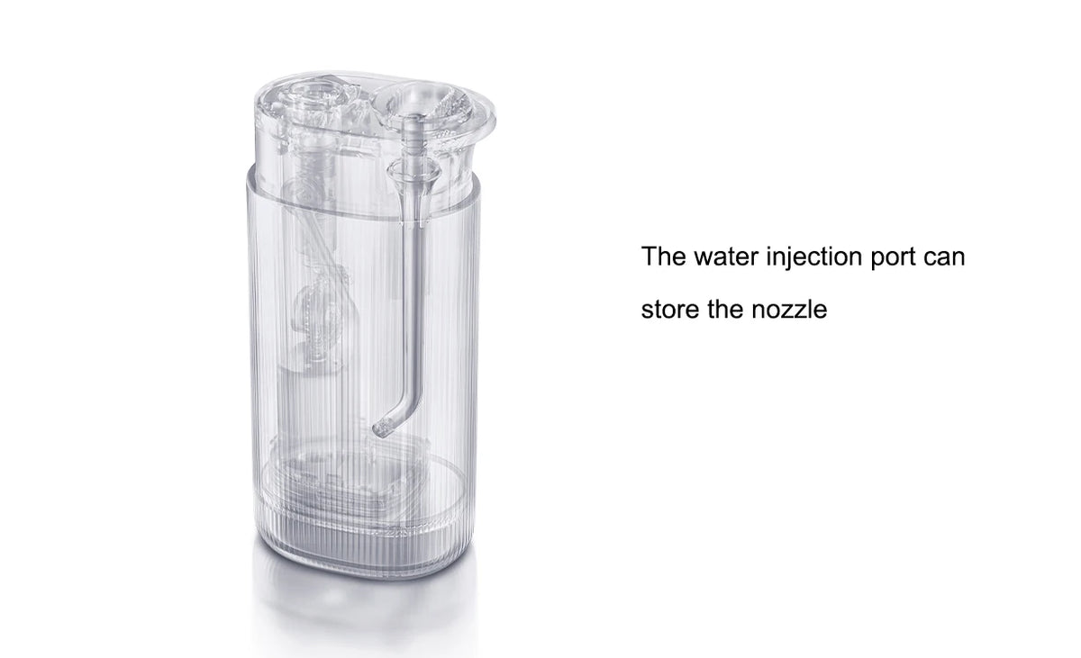 XIAOMI MIJIA F400 Portable Oral Irrigator with 4 Modes 200mL Water Tank 1700 Pulses/M Water Spray Retractable Flosser Pick Jet