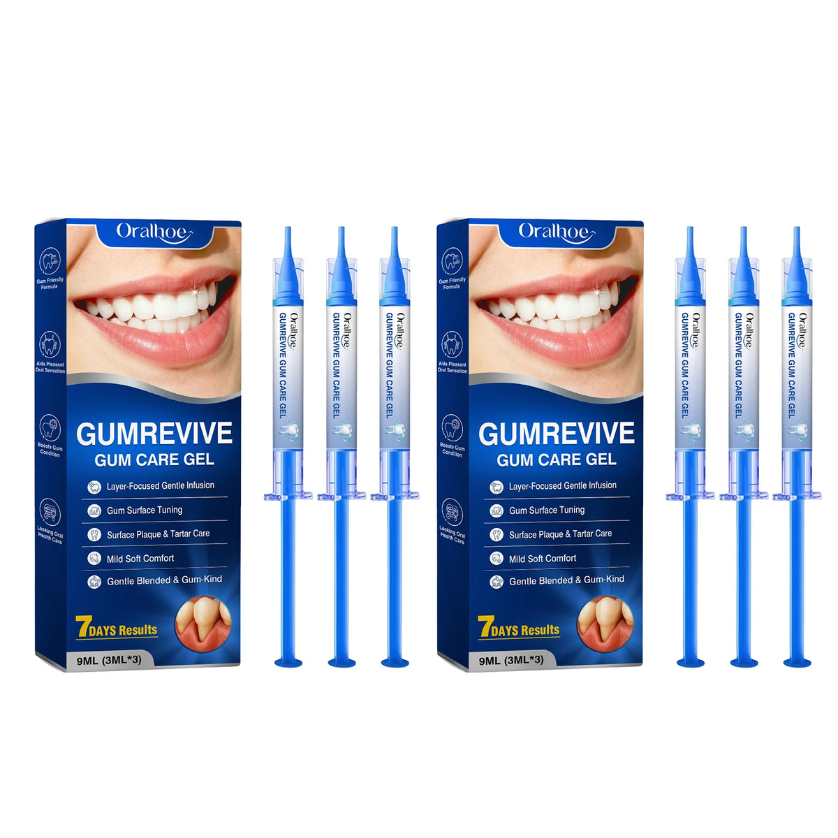Oralhoe Gum Care Gel Strengthens Gums Soothing Formula Gentle Texture Restores Comfort Portable Design Daily Oral Hygiene Care