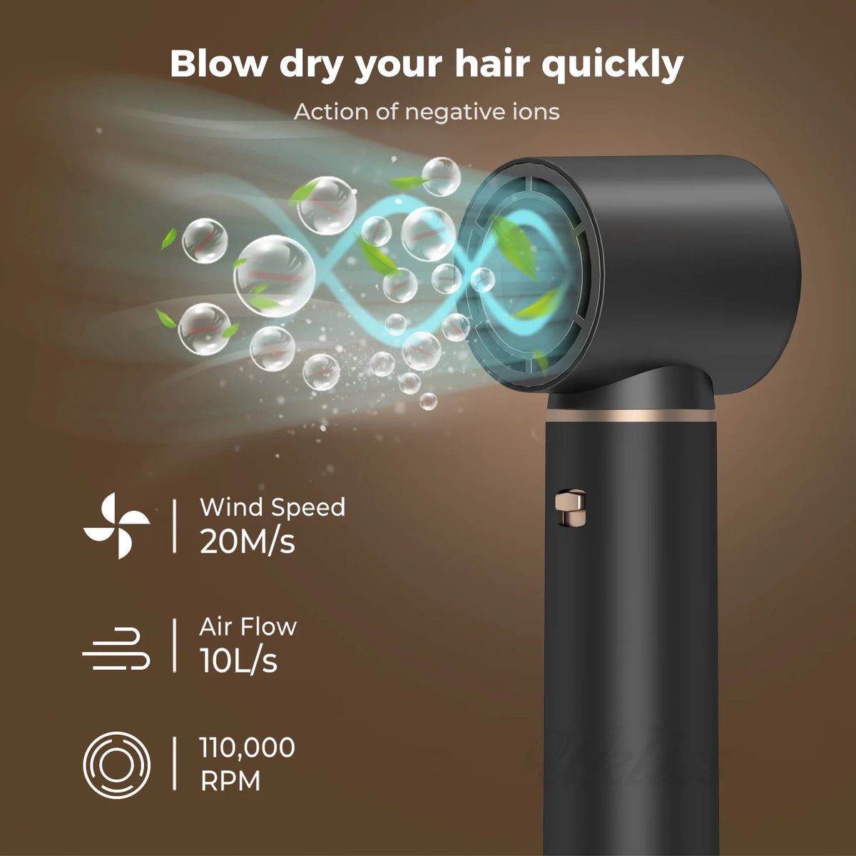 Multi-In-One Hair Dryer Styler, Hot Air Comb, Detachable Brush, Straightening & Curling Dual-Use, Household Hair Styling Tool