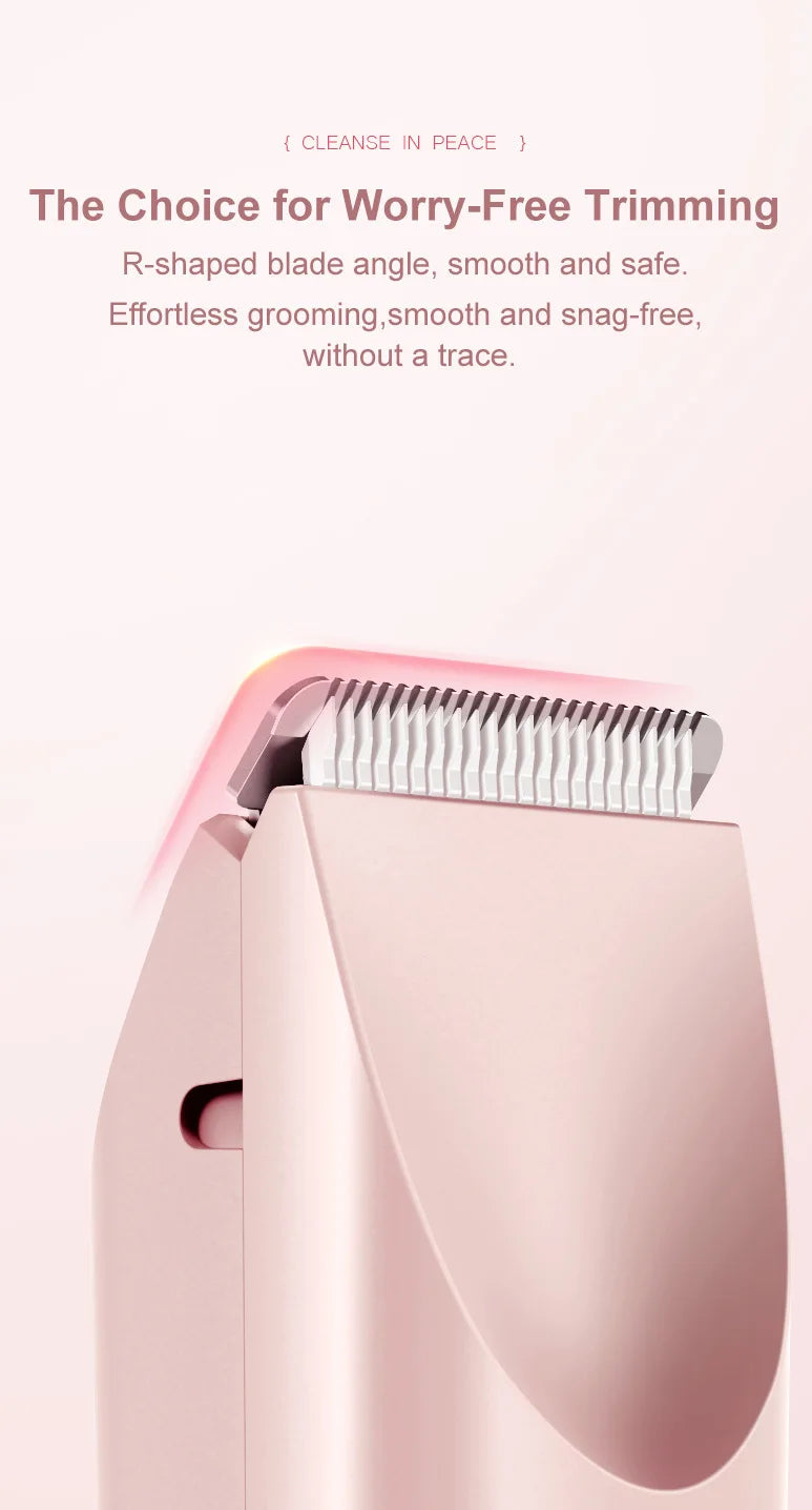 2026 Dual Head Hair Removal for Women Portable Float Blade Wet Dry Use Waterproof Painless Facial Trimmer Body Epilator ﻿
