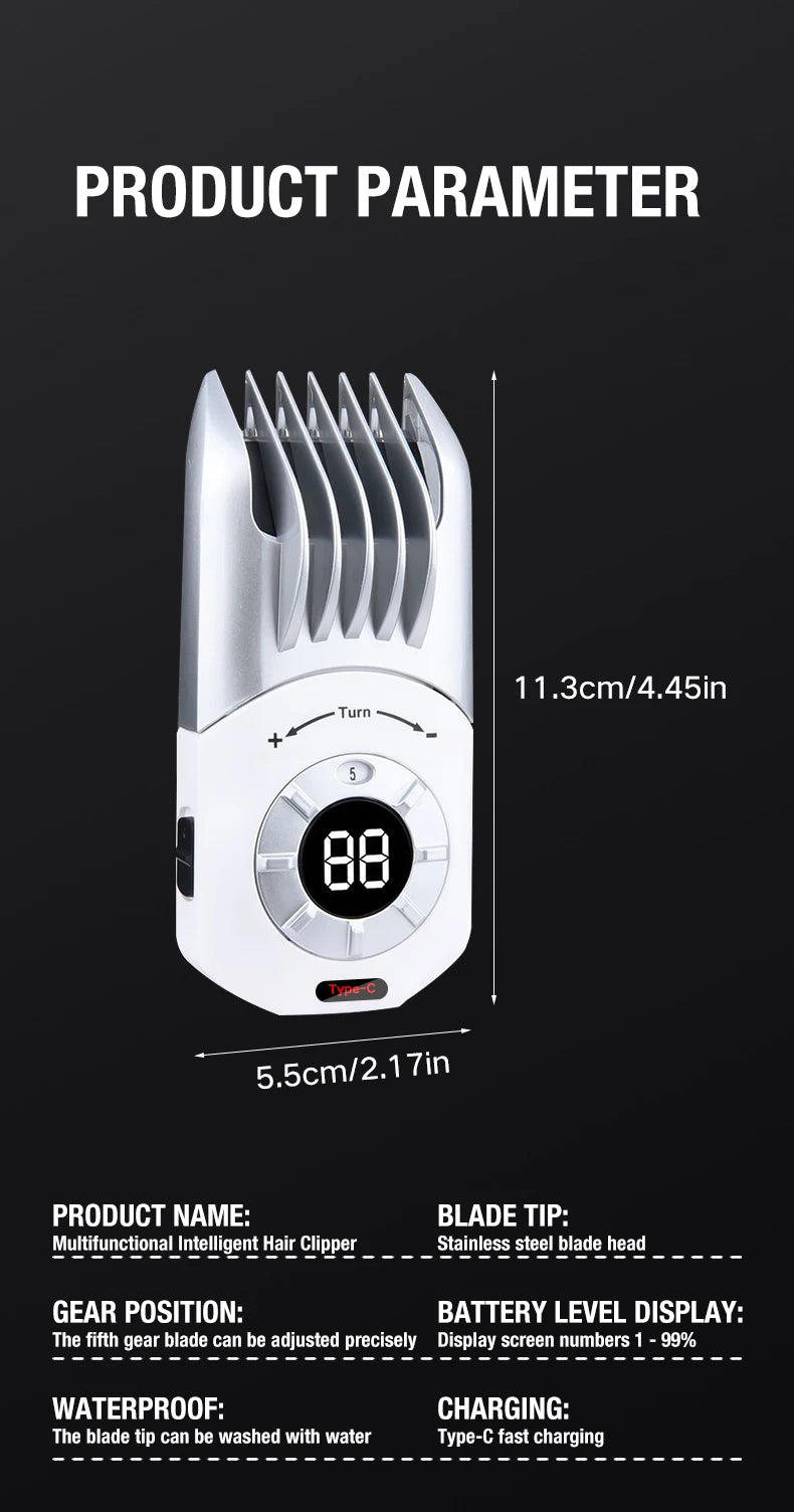 Hair Clipper, Electric Push Clipper, Household, Children's, Adult Style, Electric Push, Electric Shaver Hair Salon