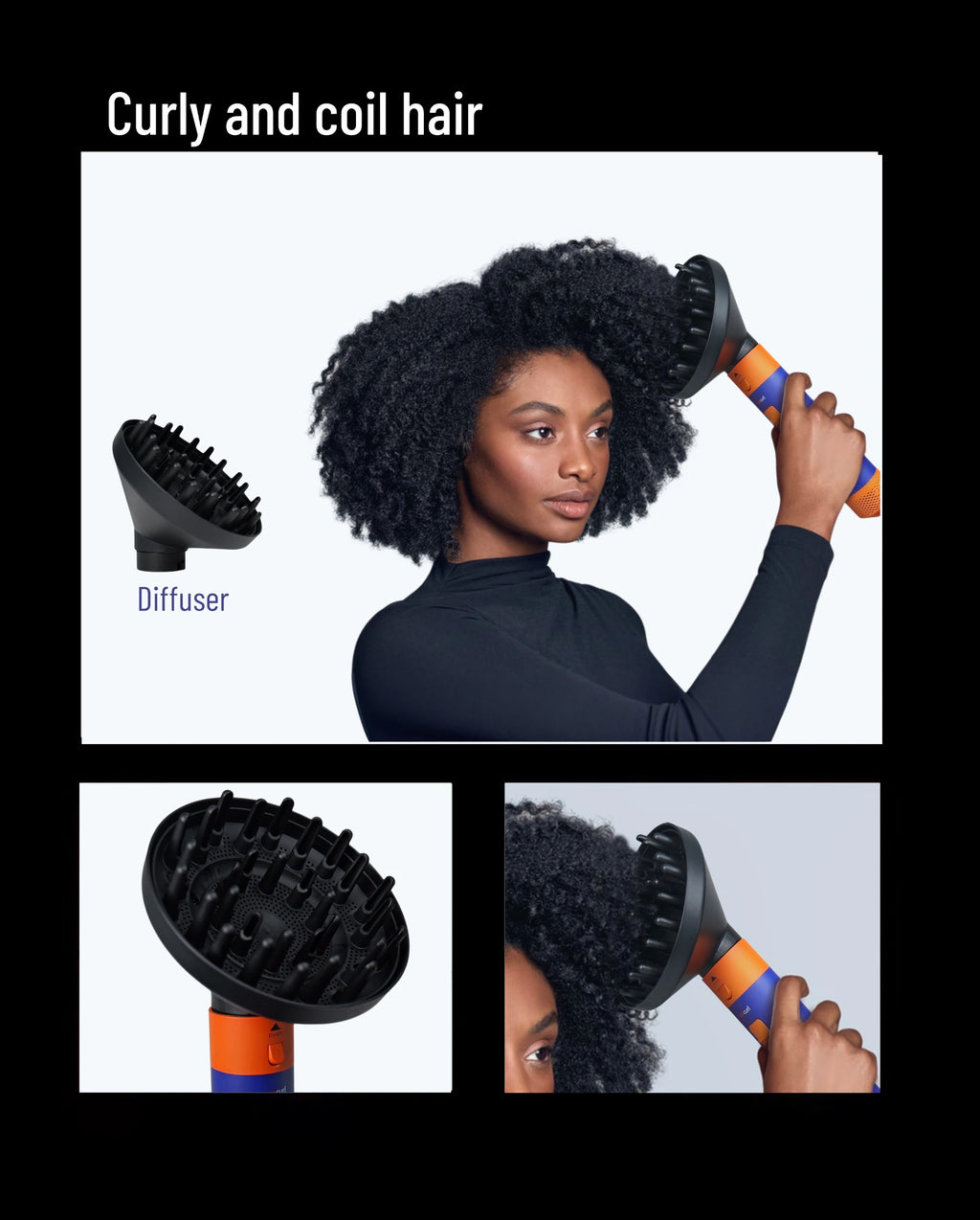 6 In 1 Hair Styler New Curl Hair Dryer For Hair 6 in 1 Hair Styler With Curling Barrel Hot Air Brush Styling Tool MultiStyler