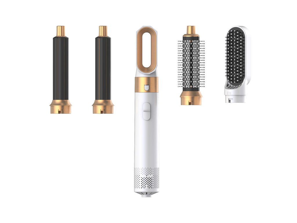5 In 1 Multi Styler New Design Hair Dryer for Hair 5 in 1 Styler with Curling Barrel Hot Air Brush Styling Tool MultiStyler