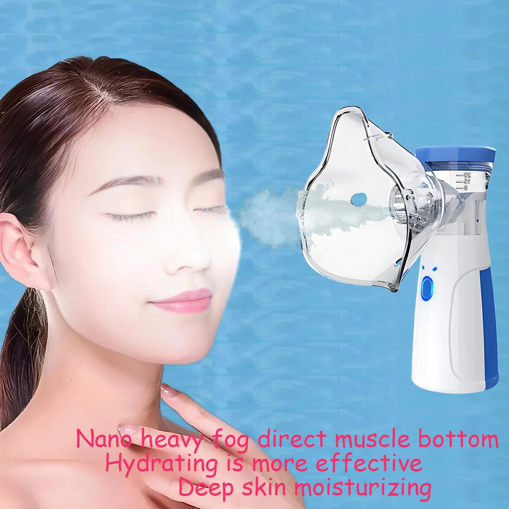 Facial Steamer Nano Ionic Hot Mist Face Steamer Home Sauna SPA Face Humidifier Atomizer for Women Men Moisturizing Unclogs Pores