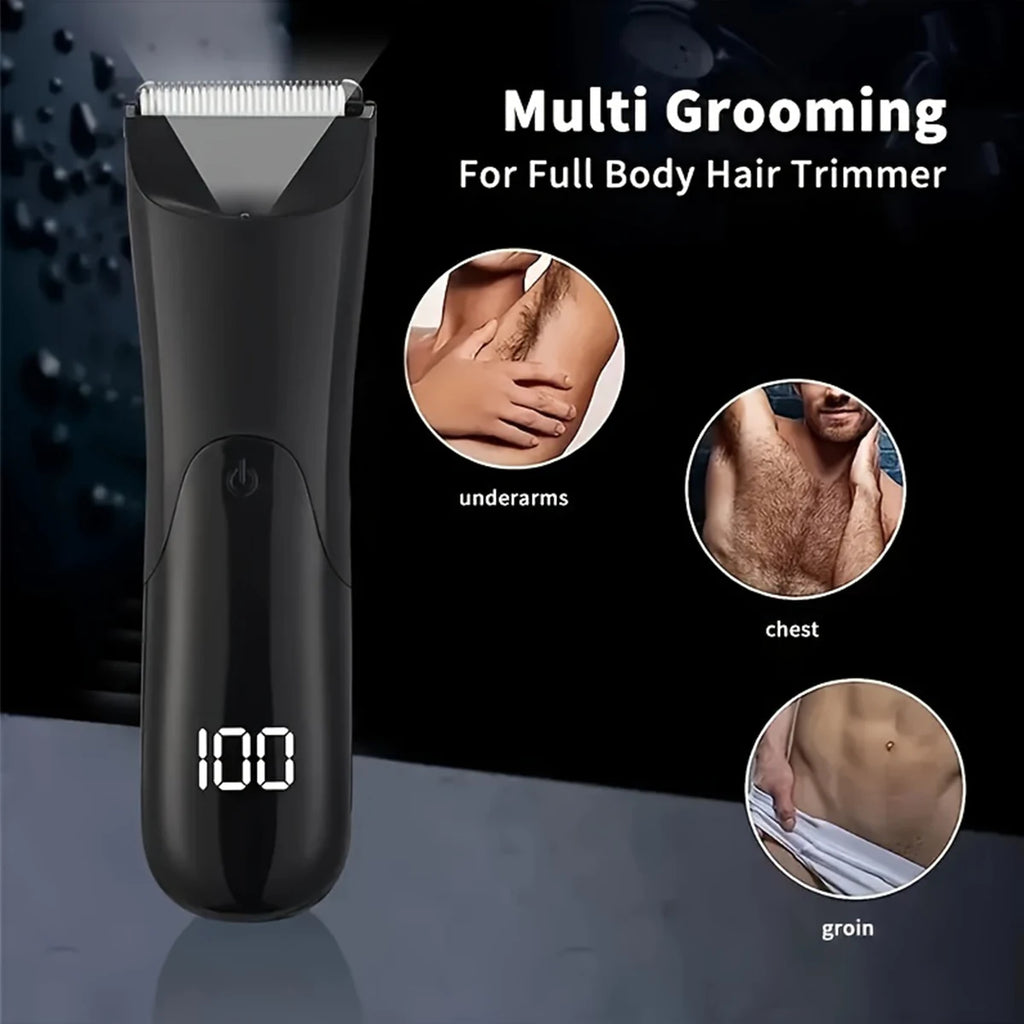 Man Body Hair Trimmer Epilator Groin Trimer For Man Beard Shaver Chest  Hair Epilator Armpit Hair Shaver Arms Legs Hair Razors