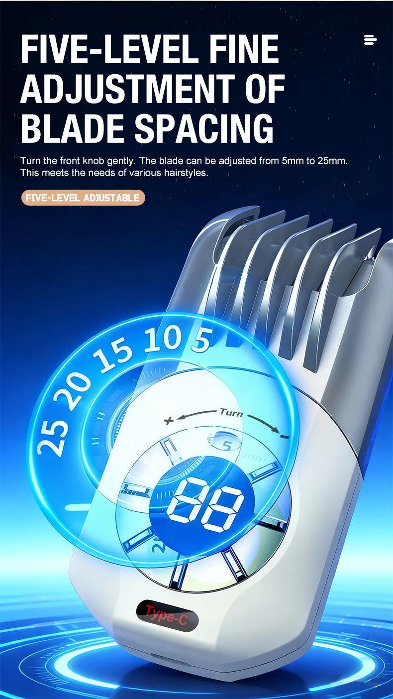 Hair Clipper, Electric Push Clipper, Household, Children's, Adult Style, Electric Push, Electric Shaver Hair Salon